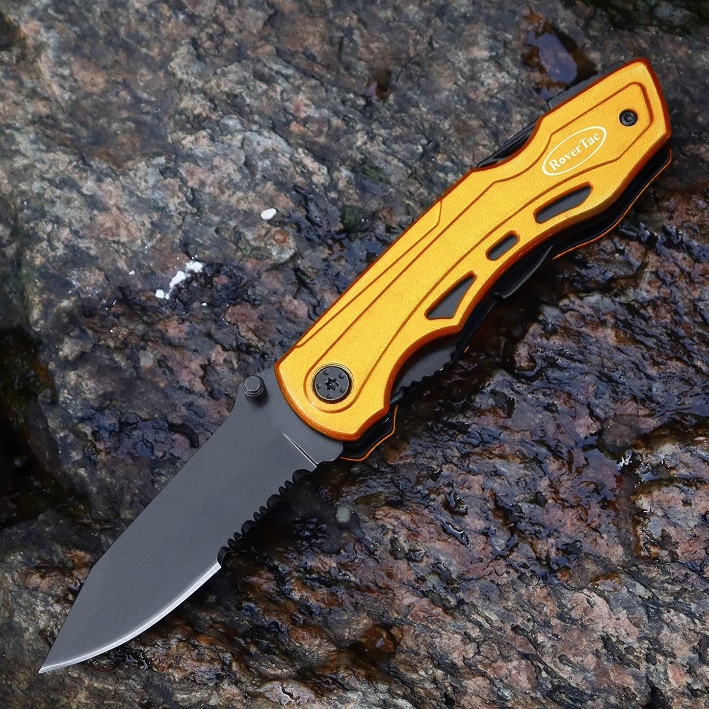 RoverTac Multitool Pocket Knife for Dad's Gifts, Gifts for Dad from Daughter Son Wife, Dad's Gifts for Birthday Christmas Father's Day, Stocking Stuffers for Dad, Cool Tools Gadgets Gifts for Dad